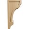 Ekena Millwork 5 1/2"W x 7"D x 14"H Diane Recessed Wood Corbel, Cherry CORW06X07X14DICH - alternate 3